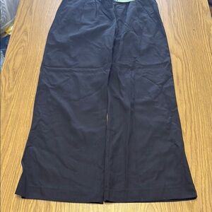 Farm Rio black wide leg pants. NWT. Size S.